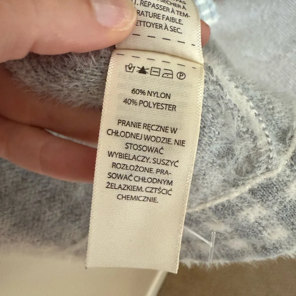 Max Studio Grey & White Gingham Jacket - Picture 6 of 6